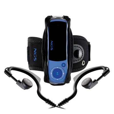 Ngs Blue Popping Mp3 2gb Fm Azul